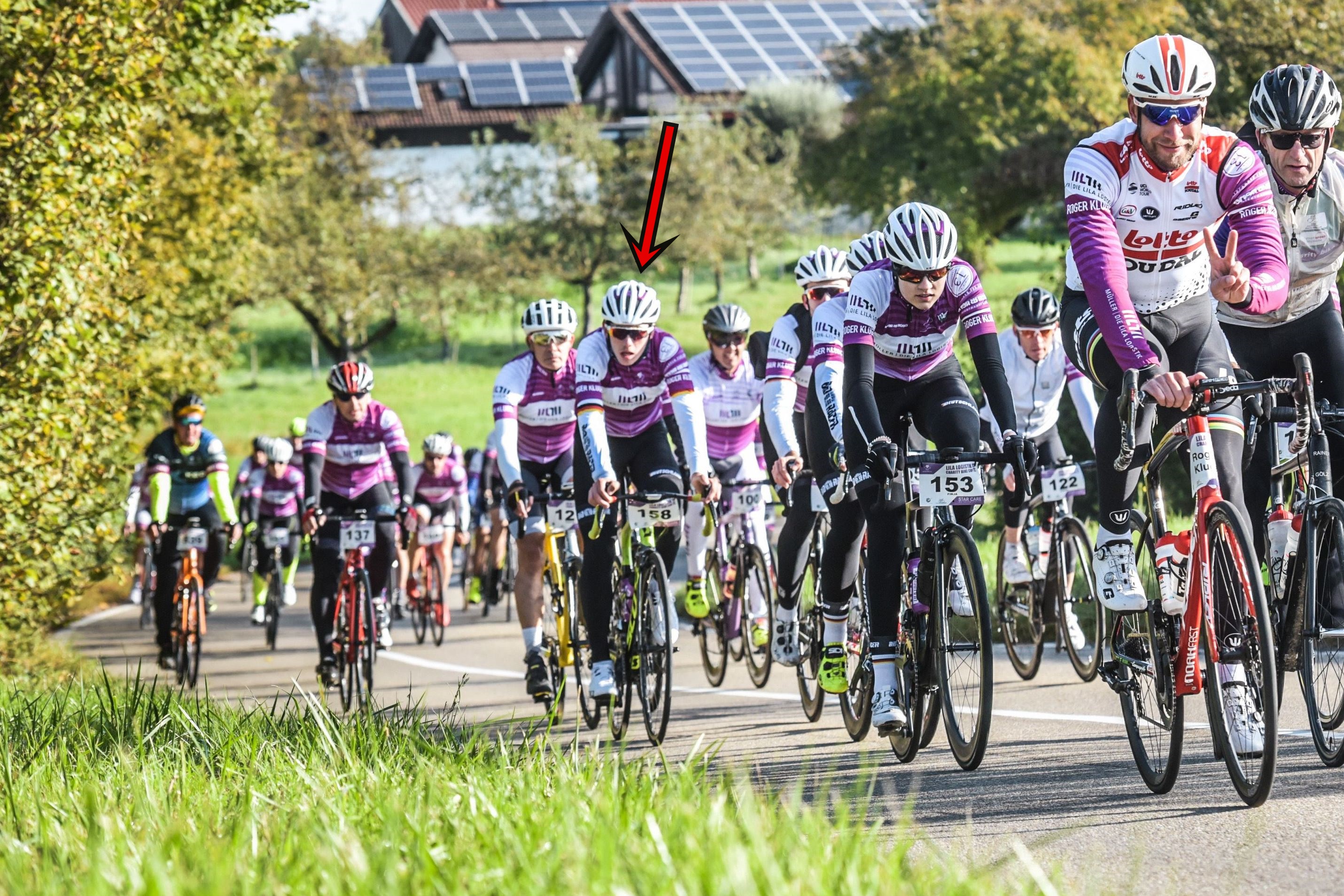 Marbach_Lila Logistik Charity Bike Cup